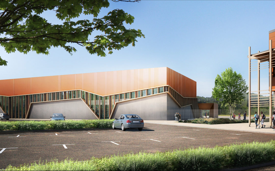 Salle d’évolution sportive du collège 650